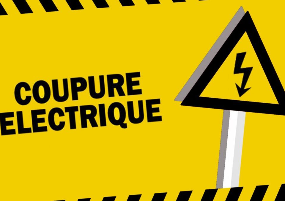 coupure elecricité