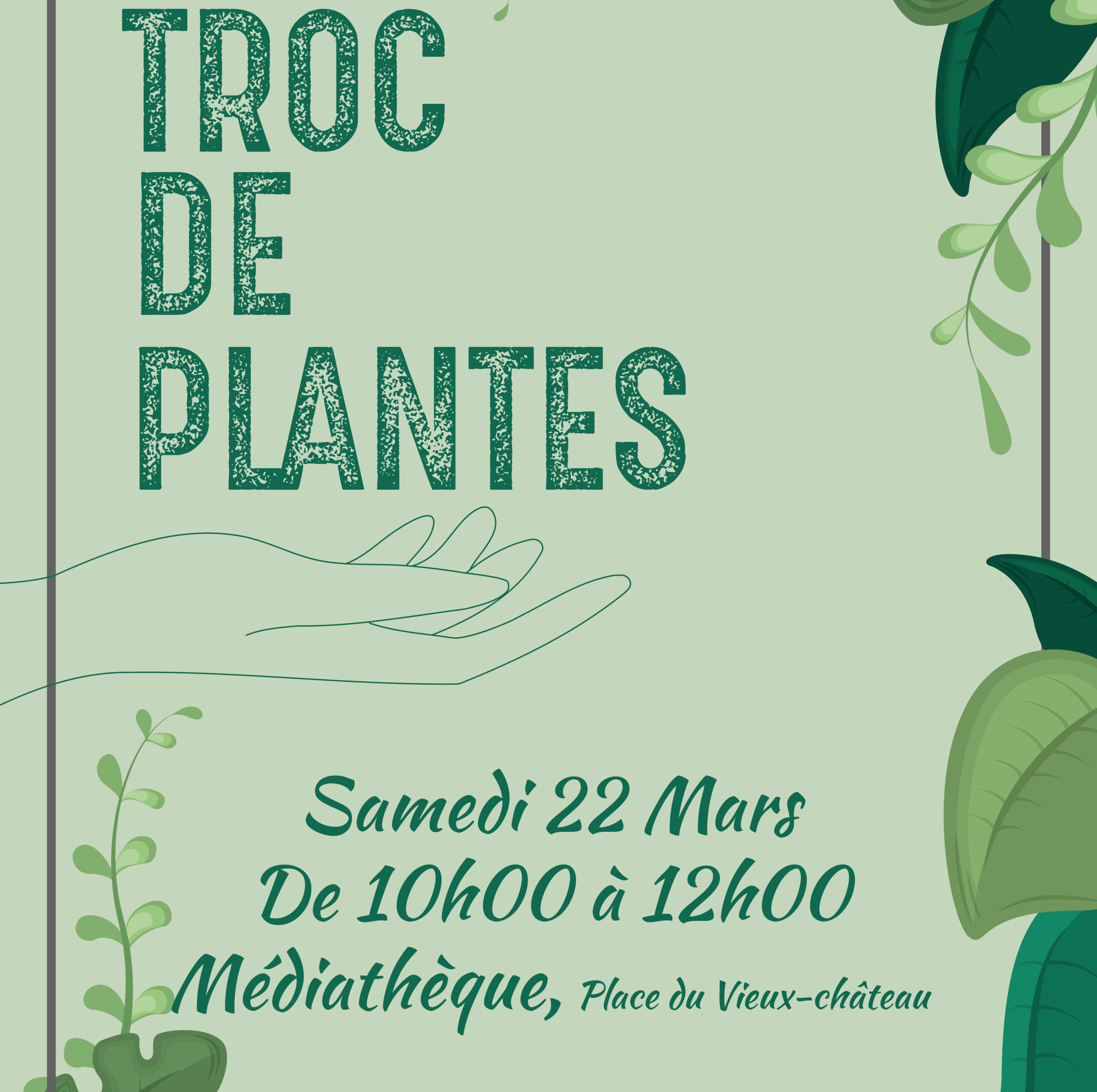 TROC DE PLANTES