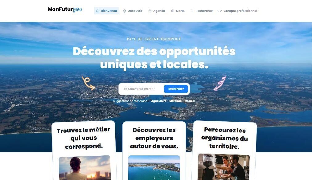 NOUVEAU ! MonFuturPro : Une nouvelle plateforme pour connecter les jeunes aux entreprises et métiers du territoire